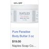 Naples Soap Company Salt Scrub NEW