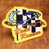 Road Runner Patch Checkered Flag_WP-RR022-9-MON