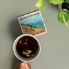 Michigan, Sleeping Bear Dunes (Absorbent Ceramic Coaster, Single, Cork Back, Kitchen Table Decor)