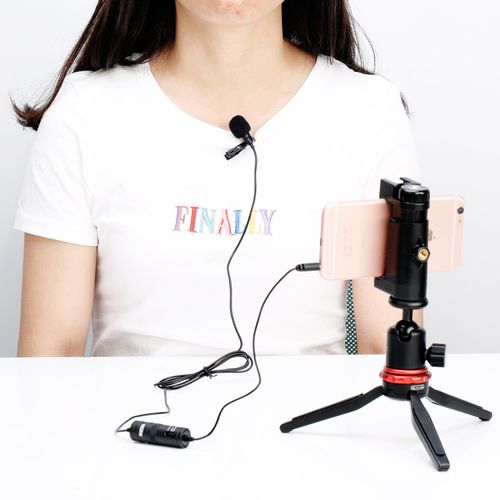 BOYA by M1 Lavalier Microphone for Smartphones Canon Nikon DSLR Cameras Camcorders Audio Recorder PC
