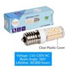 [2 Pack] LED T6 Microwave 4W 120V 40W Equivalent Bulbs E17 3000K Soft White