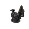 Williams Sonoma Bronze Turkey Candle Holder Tiny Taper Thanksgiving Dinner