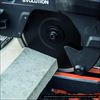 Evolution Power Tools Diamond Blade, 185 mm, Black