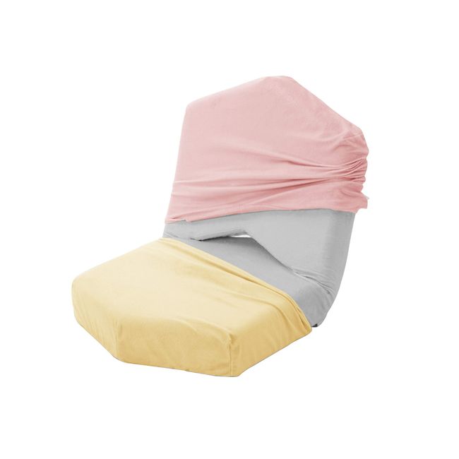 Celtan D898a-648PIK Seat Cover, For Back Use, Silver Pink