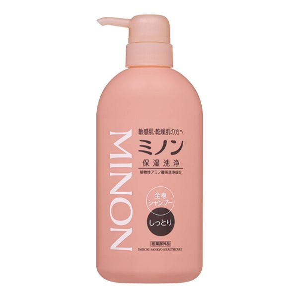 Minon Whole Body Shampoo Moist Type 450ml