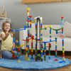 MindWare Mega Marble Run 215 Piece Elevator Building Set - Includes 200 Track Pieces, 40 Marbles Plus Motorized Elevator