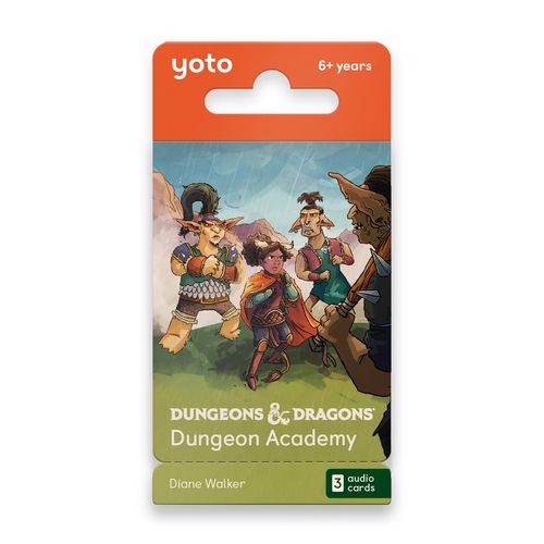 Yoto Dungeons & Dragons: Dungeon Academy – Kids Audio Card for Use with Player & Mini All–in–1 Audio Player, Screen–Free Listening with Fun Playtime, Bedtime & Travel Stories, Ages 6+