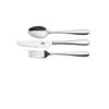 Casa Mesa 3 Piece Lunch Set - Dinnerware, Tableware, Silverware Utensils - Stainless Steel