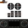 AC Dash Button Repair Kit Decal Stickers Replacement For 2008-2012 Buick Enclave