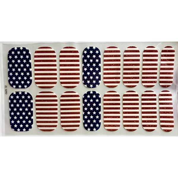 Color Nail Polish Strips  ZE0292.  Please Read Description Below