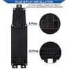 Window Control Switch +Gray Bezel 641-00653L for 02 - 09 Dodge Ram 1500-3500 3pc