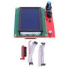 12864 LCD Control Module Panel, Display Motherboard, 3D Printer Smart Display Module Controller with 2 Pieces, Intelligent Control System