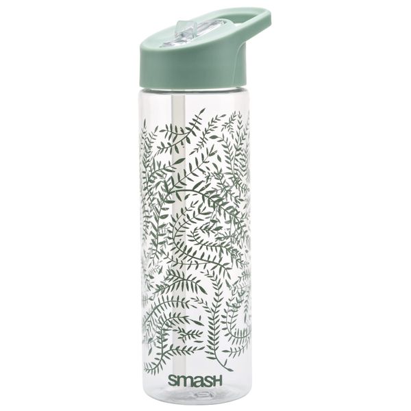 Smash Sipper Water Bottle with Straw 700m Laurel,Green