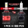 For Chevy Malibu LS 2013-15 6000K Front LED Headlight Hi/Lo Beam+Fog Light Bulbs