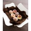 BRUBAKER 6 Handmade "Pink Moments" Spa Bath Bombs Bath Melts Bath Truffles - All Natural Vegan, Organic Shea Butter, Cocoa Butter and Olive Oil Moisturize Dry Skin