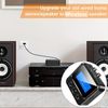 DC 5V Wireless 5.0 Audio Receiver Display Screen RCA AUX Transmitter  Black
