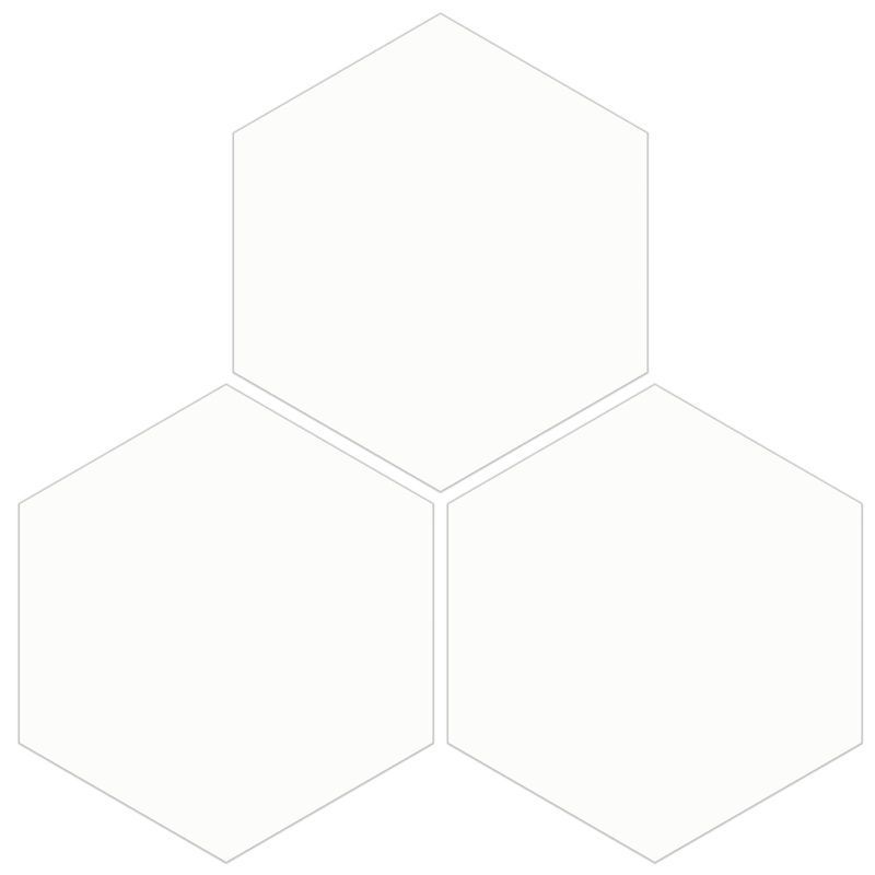 MORCART 20 Pcs Hexagon Peel and Stick Floor Tile, Waterproof Vinyl ...