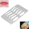 Eyebrow Lip Shape Stencils Shape Kit, 4 Types Eye Brow & Lip Makeup Shaper Template Tools