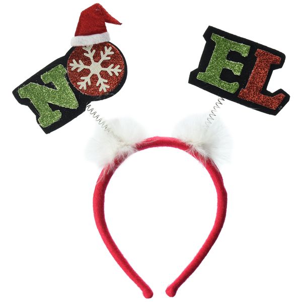 Glittered Noel Boppers Party Accessory (1 count) (1/Pkg)