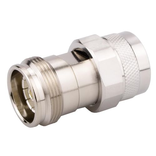 RFIOTASY 4.3/10 Mini Din Female to N Male Adapter 4.3-10 MiniDIN Adaptor Low PIM 160dBc (4.3-10 Female to N Male)