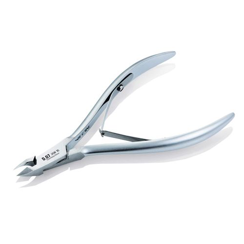 Nghia Professional Stainless Steel Cuticle Nipper C-07 (D-07) Jaw 16 Osimihome Cuticle Cutter Trimmer Manicure Tools with Double Spring– Perfect Nail Care Tool at Home Spa Saloon
