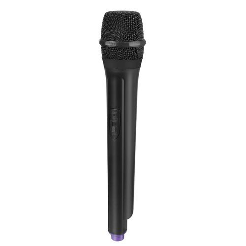 EXCEART Microphone, Wireless Microphone, Fake Mic, For Singing Pretending, No Batteries Required, For Karaoke, Present, Stage, Office, Party (Random Bottom Color)