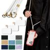 Smartphone Shoulder Smartphone Mobile Shoulder Strap Neck Strap (White/Silver)