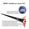 ENERGY Dual-Angled Foundation Brush, Makeup Brush for Liquid, Cream, Powder Foundation - KVD10