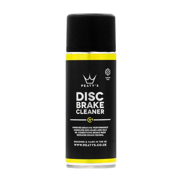 Peaty's Disc Brake Cleaner - Improves Bicycle Braking Performance, Reduces Brake Squeal, Dissolves Oils And Greases, Reconditions Disk Brake Pads, 400ml