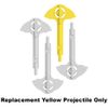 Imaginext Replacement Part DC Super-Friends Bat-Tech Batbot Playset ~ GWT23 - Replacement Yellow Projectile