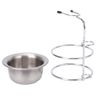 Simple Prevent Rust Shaving Stand Bowl Set, Shaving Mug, for Beard Brush, Soap