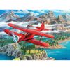 Cobble Hill 500 Piece Puzzle - Beechcraft Staggerwing - Sample Poster Included