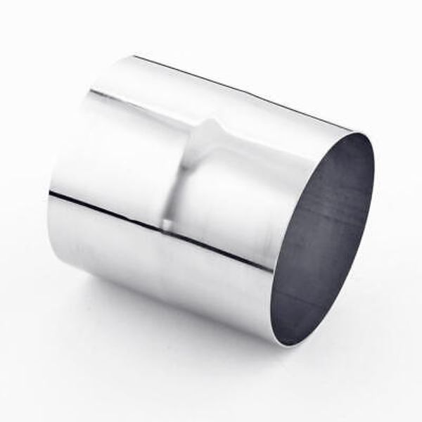 4.5" 4-1/2" ID to 4.5" OD Chimney Pipe Adapter SS304 Polished 5" Length