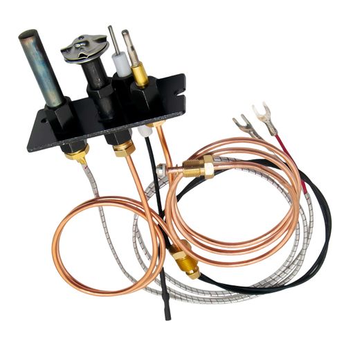 Propane Gas 10002265 3 Way Pilot Assembly for Majestic, Monessen, Temco, and Vermont Castings Fireplaces and Stoves