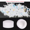 YOFASEN White Pipe Covers - PVC Pipe Cap Fitting - Slip Socket External End Caps, 25mm, 6pcs