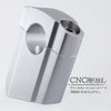 Handlepost Setback Spacer Handle Up 22.2mm Universal Silver