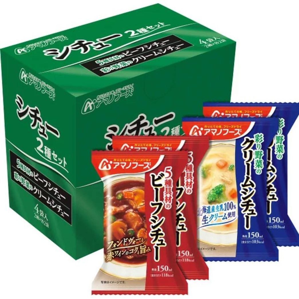 Amano Foods Freeze-Dried Stew 4 Servings