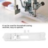 Nikou Buttonhole Plastic Eyelet Presser Foot, Button Hole Press Foot with 1 Step Keyhole Function Sewing Machine Accessories(white)