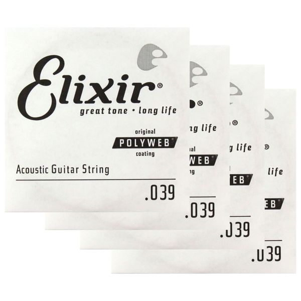 Elixir 13139/039 String x 4 Pieces
