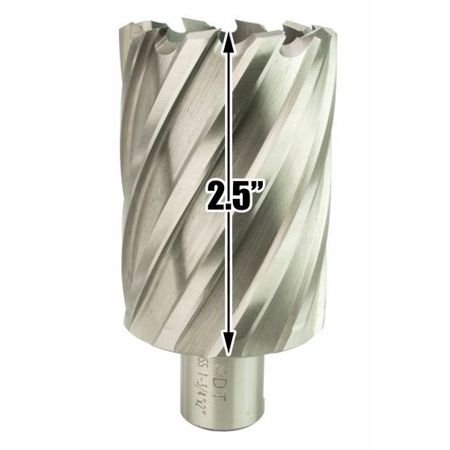 Steel Dragon Tools 1-3/4" x 2" High Speed Steel Annular Cutter with 3/4" Weldon Shank