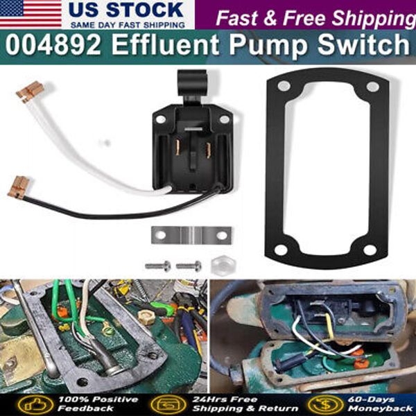 004892 Effluent Pump Switch for Zoeller 53-0001 Pump 50 and 90 Series Pumps