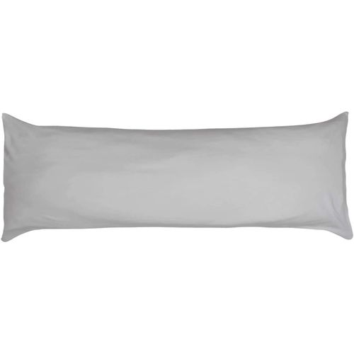 Betty Dain Stretch Jersey Body Pillowcase, 21 x 54, Heather Gray