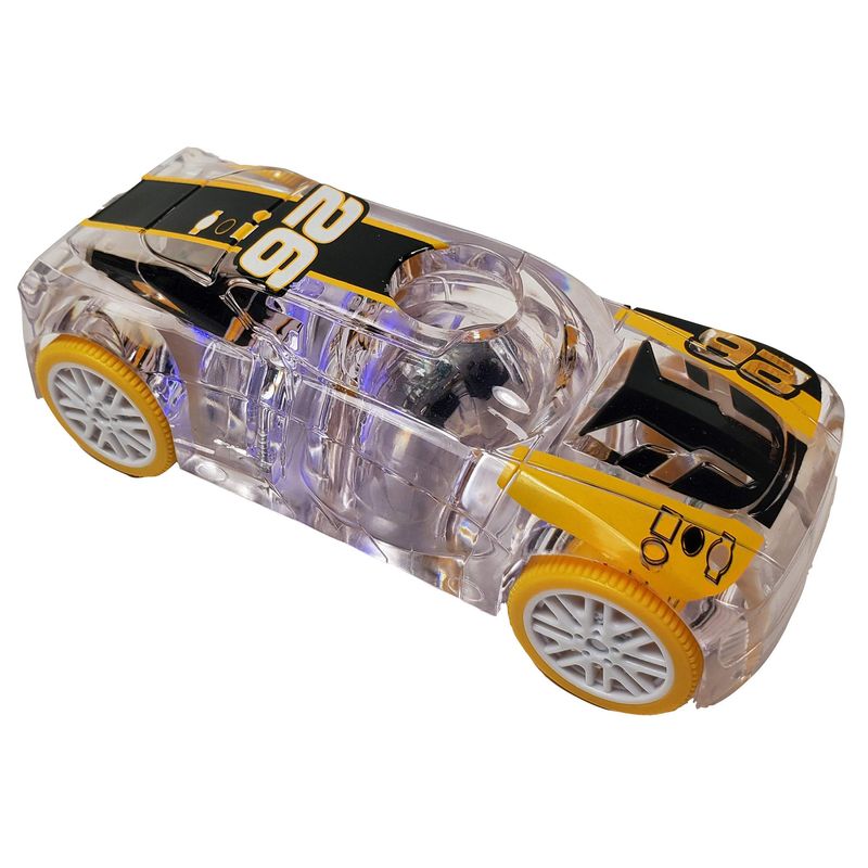 Marble Racers Light Up 1:43 Scale Race Car with Quick Shot Pull-Back ...