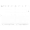 2023 Notebook, A5 Variable Weekly Notebook, Nuance Color [Lemon Yellow] 23WDR-ETH02-Y