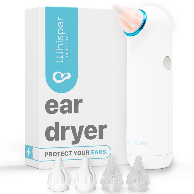 Whisper Ear Dryer | USA | Delivers Warm Air To The Ear To Help Prevent Swimmer's