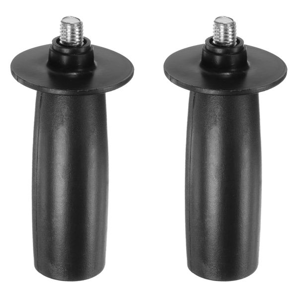 uxcell 2pcs Angle Grinder Side Handle Angle Grinder Handle Auxiliary Sander Handle Tool Plastic Replacement 10mm Screw