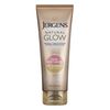 Jergens Natural Glow Self Tanner Body Lotion, Sunless Tanning, Fair to Medium Skin Tone, Daily Moisturizer with Coconut Oil, Vitamin E and Antioxidants, 7.5 Oz