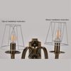 3Pcs Small Lamp Shades E14 Bright Thin Lightweight High Transmittance US