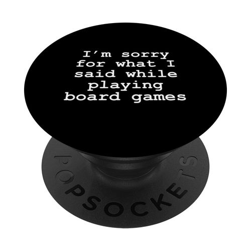 Funny Board Game Family Board Game Player Gift Men Women Kid PopSockets Standard PopGrip
