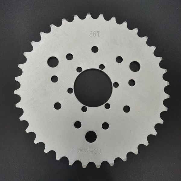 High Performance Multi-Functional 36 Teeth Chain Driving Sprocket with 3/6/9 Pattern for 415/415H Chain-Gas Motorized Bicycle